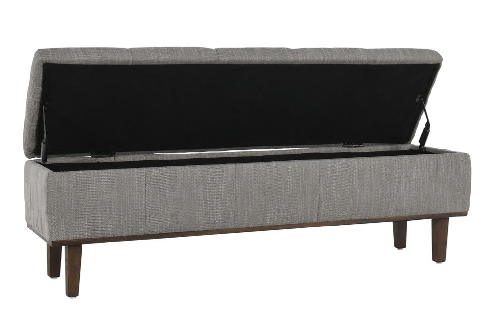 Kosas Home - Louise Tufted Storage Bench 54in  - 53005329 veiw 4