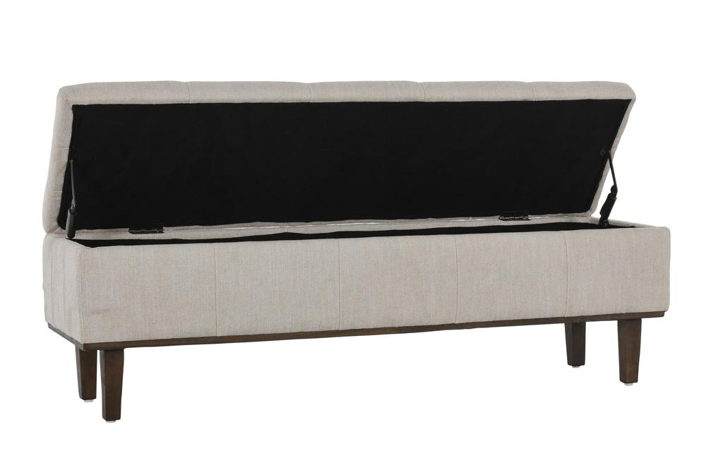 Kosas Home - Louise Tufted Storage Bench 54in  - 53005328 veiw 4