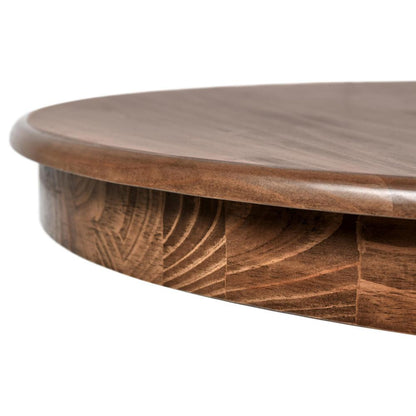 Kosas Home - Maxwell 42in Round Pine Wood Dining Table in Brown Finish  - 51031575 veiw 4