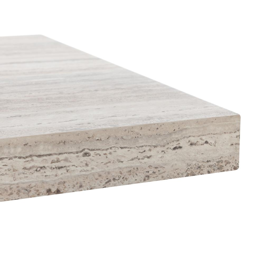 Kosas Home - Ollie 82in Travertine Laminate Dining Table in Brown - 51031606 veiw 4