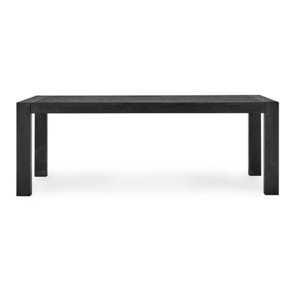 Kosas Home - Parsons 84in Oak Wood Dining Table,  Black - 51031510 veiw 2