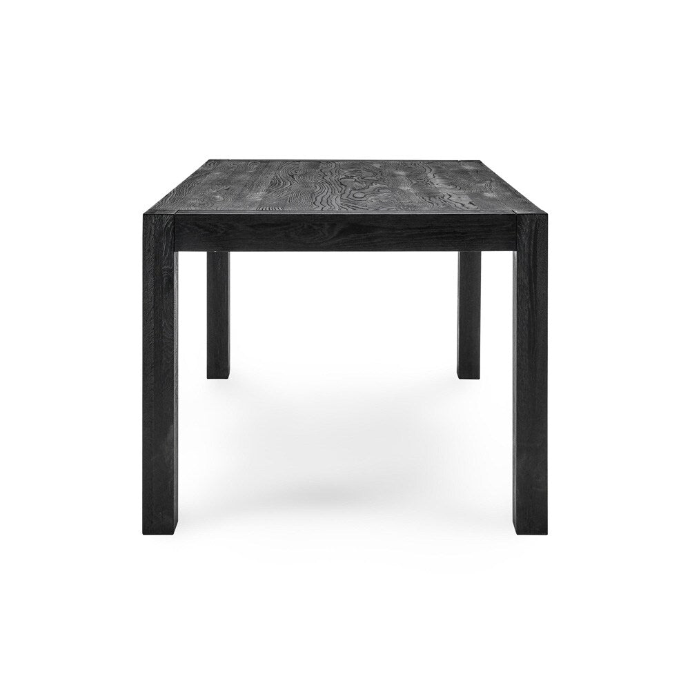Kosas Home - Parsons 84in Oak Wood Dining Table,  Black - 51031510 veiw 3