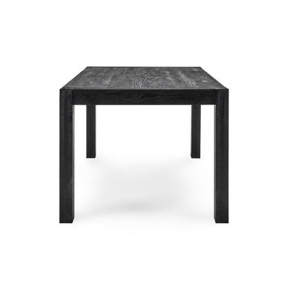 Kosas Home - Parsons 84in Oak Wood Dining Table,  Black - 51031510 veiw 3