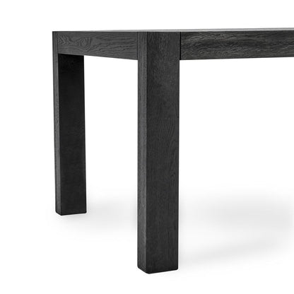 Kosas Home - Parsons 84in Oak Wood Dining Table,  Black - 51031510 veiw 5