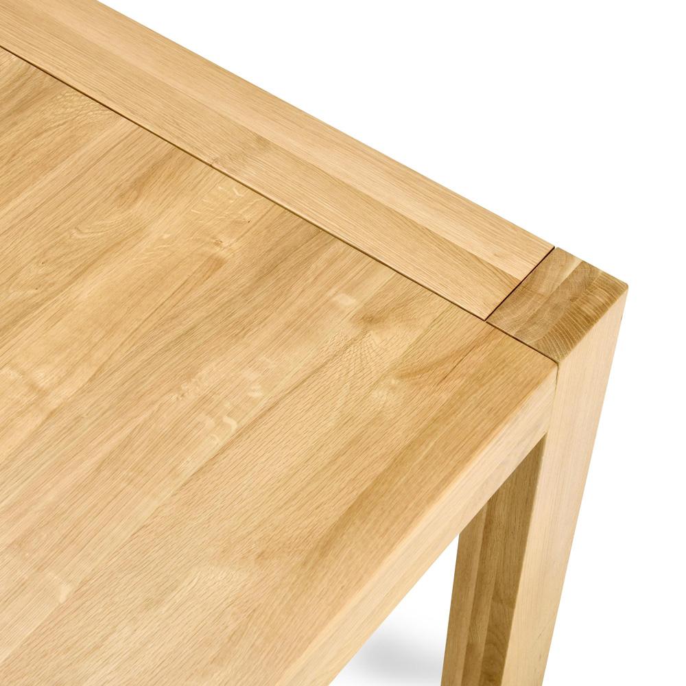 Kosas Home - Parsons 84in Oak Wood Dining Table,  Natural - 51031509 veiw 4