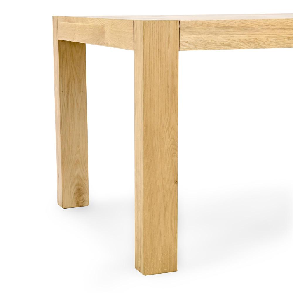 Kosas Home - Parsons 84in Oak Wood Dining Table,  Natural - 51031509 veiw 5