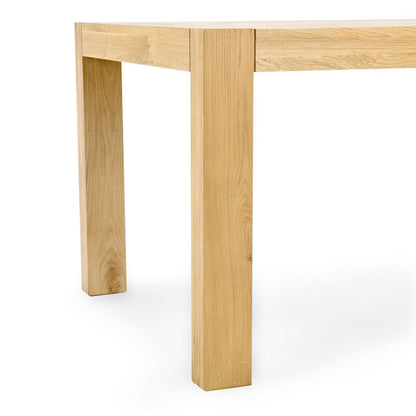 Kosas Home - Parsons 84in Oak Wood Dining Table,  Natural - 51031509 veiw 5