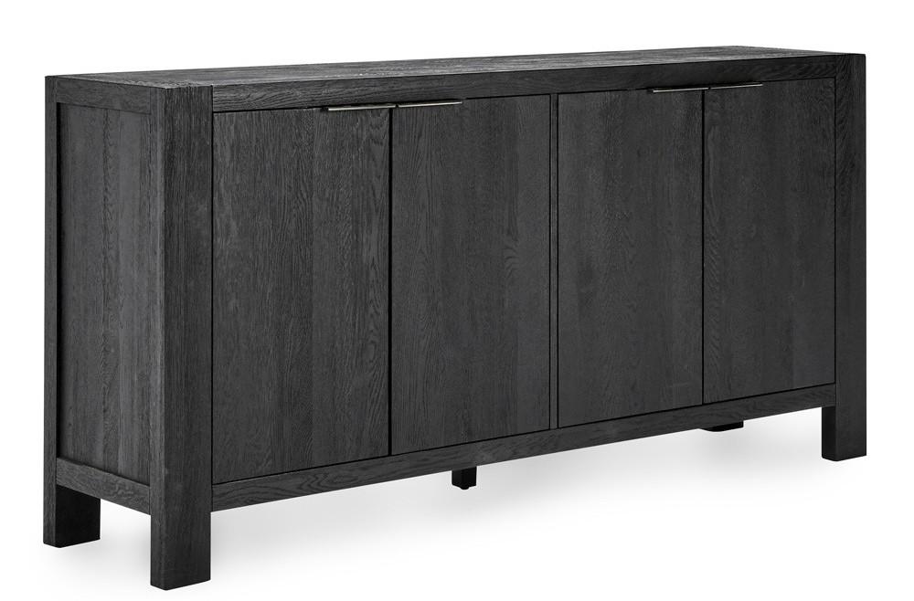 Kosas Home - Parsons Four Door Sideboard in Black - 52004069 veiw 1
