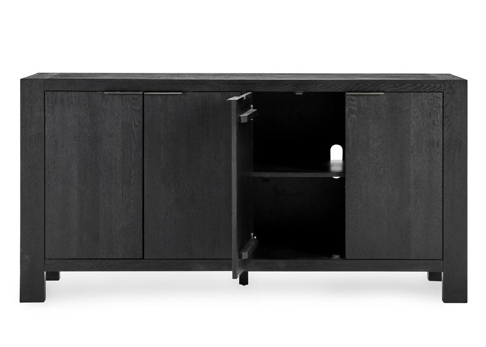 Kosas Home - Parsons Four Door Sideboard in Black - 52004069 veiw 4