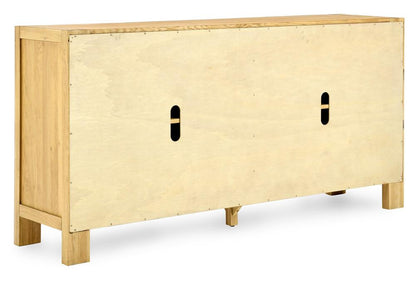 Kosas Home - Parsons Four Door Sideboard in  Natural - 52004068 veiw 5