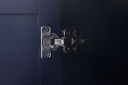 Elegant Furniture & Lighting - Adian 16 Inch Wide Bathroom Linen Storage Freestanding Cabinet In Blue - SC011665BL veiw 7