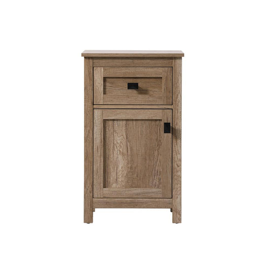 Elegant Furniture & Lighting - Adian 18 Inch Wide Bathroom Storage Freedstanding Cabinet In Natural Oak - SC011830NT veiw 1