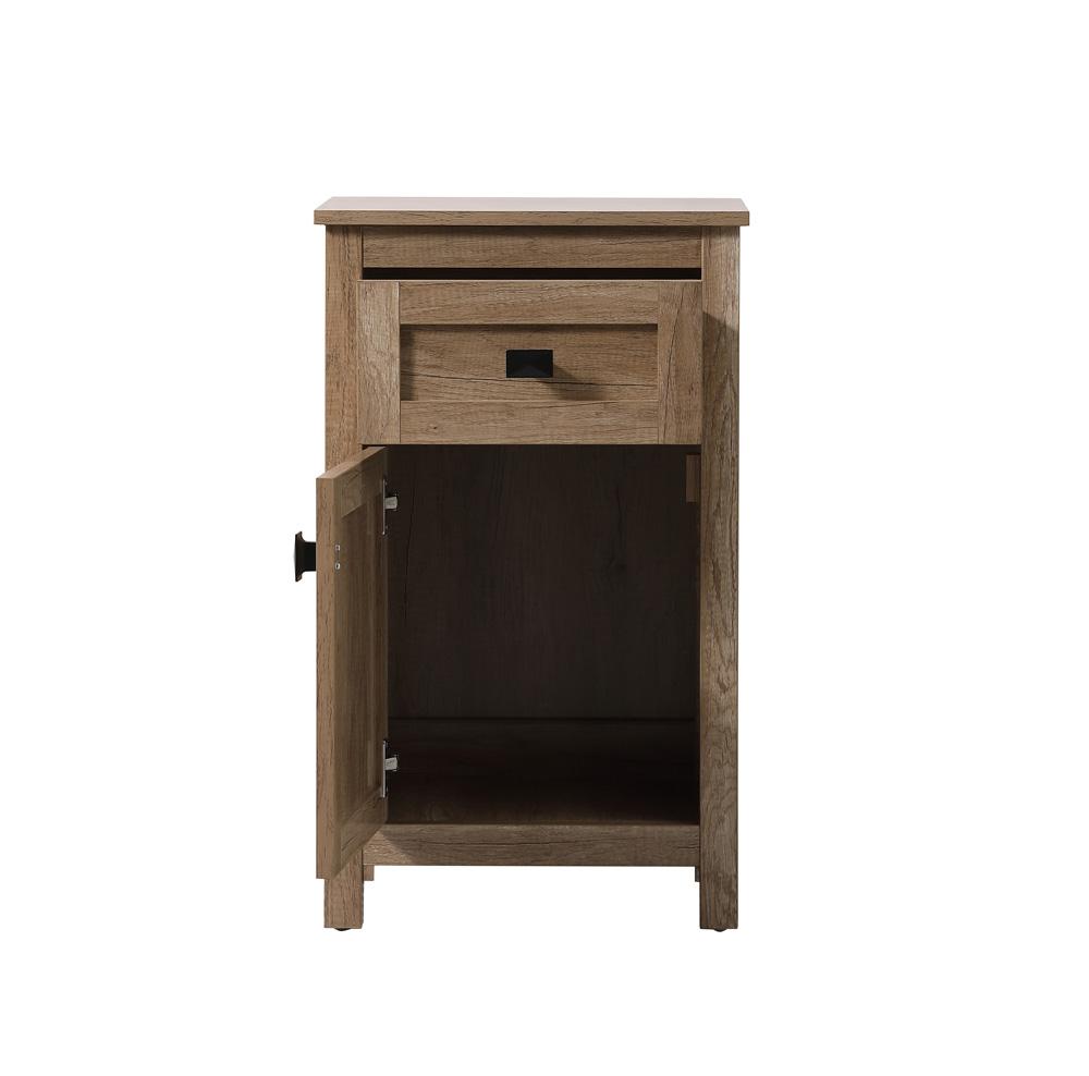 Elegant Furniture & Lighting - Adian 18 Inch Wide Bathroom Storage Freedstanding Cabinet In Natural Oak - SC011830NT veiw 5