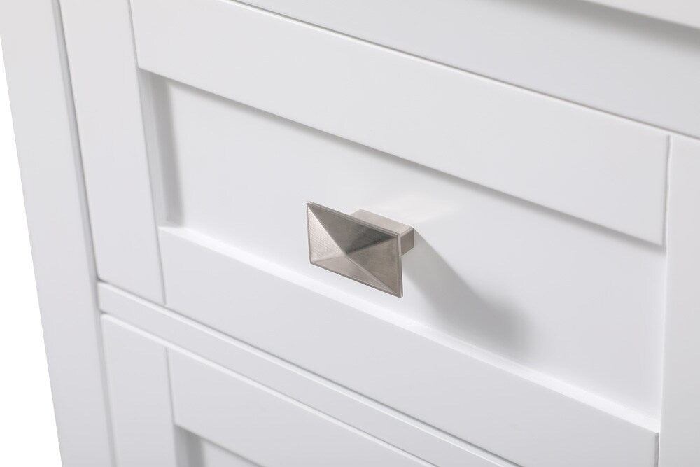 Elegant Furniture & Lighting - Adian 18 Inch Wide Bathroom Storage Freedstanding Cabinet In White - SC011830WH veiw 6