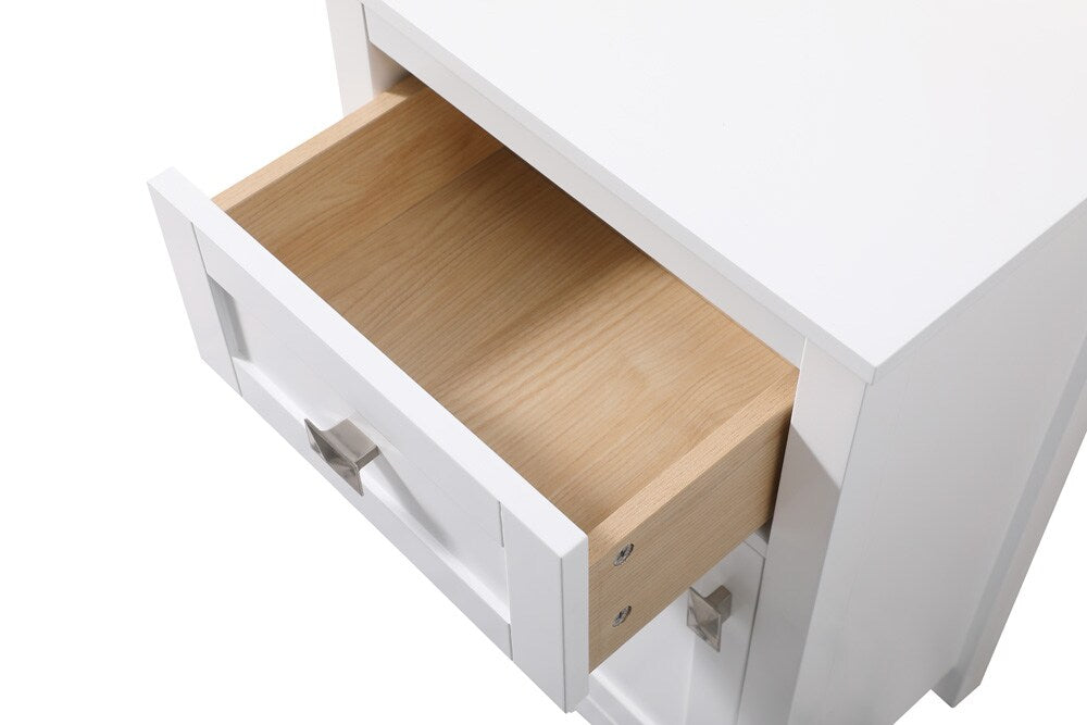 Elegant Furniture & Lighting - Adian 18 Inch Wide Bathroom Storage Freedstanding Cabinet In White - SC011830WH veiw 7