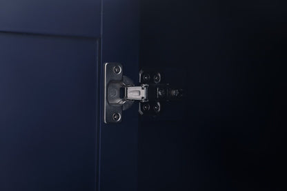 Elegant Furniture & Lighting - Adian 20 Inch Wide Bathroom Linen Storage Freestanding Cabinet In Blue - SC012065BL veiw 7