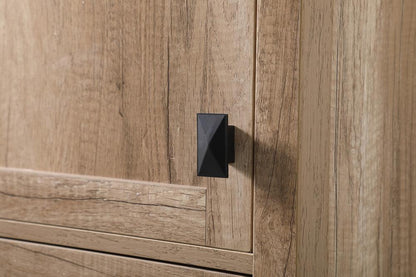 Elegant Furniture & Lighting - Adian 20 Inch Wide Bathroom Linen Storage Freestanding Cabinet In Natural Oak - SC012065NT veiw 6