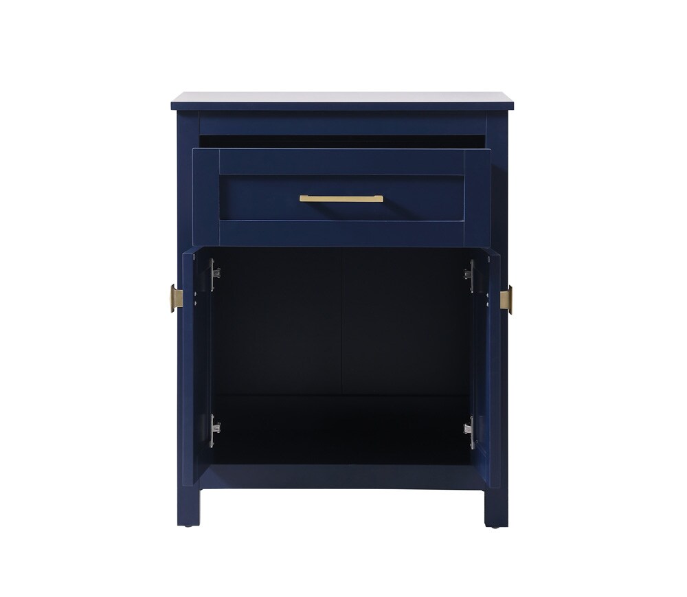 Elegant Furniture & Lighting - Adian 24 Inch Wide Bathroom Storage Freestanding Cabinet In Blue - SC012430BL veiw 5