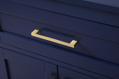 Elegant Furniture & Lighting - Adian 24 Inch Wide Bathroom Storage Freestanding Cabinet In Blue - SC012430BL veiw 6