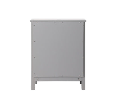 Elegant Furniture & Lighting - Adian 24 Inch Wide Bathroom Storage Freestanding Cabinet In Grey - SC012430GR veiw 4