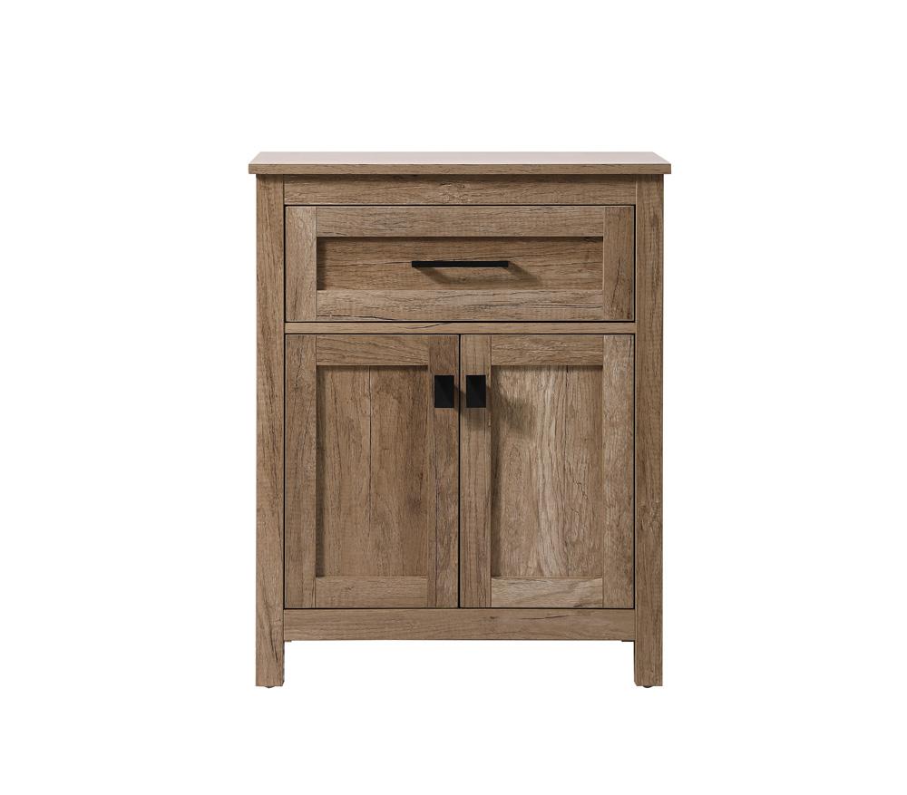 Elegant Furniture & Lighting - Adian 24 Inch Wide Bathroom Storage Freestanding Cabinet In Natural Oak - SC012430NT veiw 1