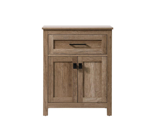 Elegant Furniture & Lighting - Adian 24 Inch Wide Bathroom Storage Freestanding Cabinet In Natural Oak - SC012430NT veiw 1