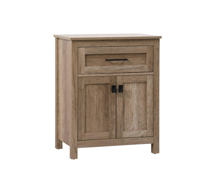 Elegant Furniture & Lighting - Adian 24 Inch Wide Bathroom Storage Freestanding Cabinet In Natural Oak - SC012430NT veiw 2