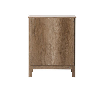 Elegant Furniture & Lighting - Adian 24 Inch Wide Bathroom Storage Freestanding Cabinet In Natural Oak - SC012430NT veiw 4