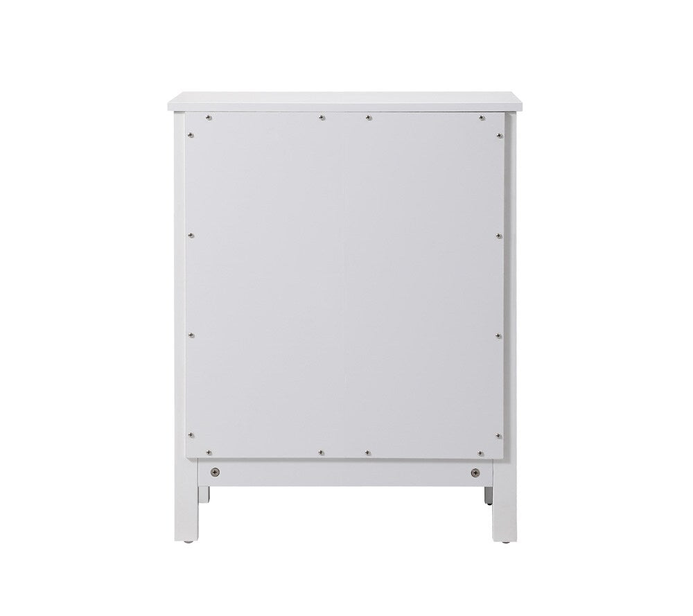 Elegant Furniture & Lighting - Adian 24 Inch Wide Bathroom Storage Freestanding Cabinet In White - SC012430WH veiw 4