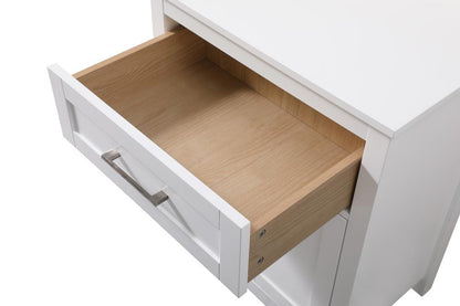 Elegant Furniture & Lighting - Adian 24 Inch Wide Bathroom Storage Freestanding Cabinet In White - SC012430WH veiw 7