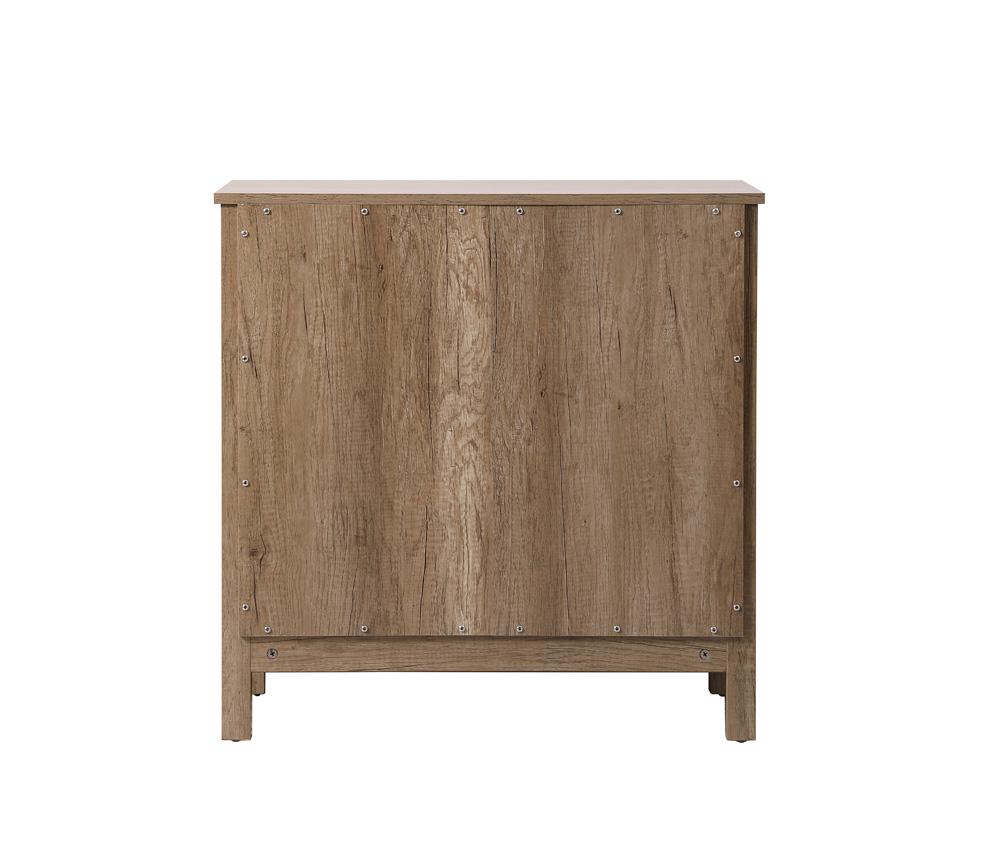 Elegant Furniture & Lighting - Adian 30 Inch Wide Bathroom Storage Freestanding Cabinet In Natural Oak - SC013030NT veiw 4