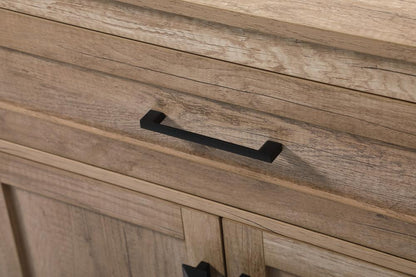 Elegant Furniture & Lighting - Adian 30 Inch Wide Bathroom Storage Freestanding Cabinet In Natural Oak - SC013030NT veiw 6