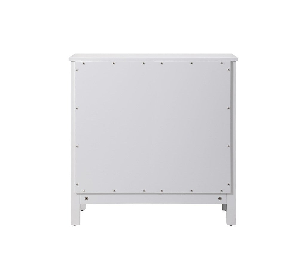Elegant Furniture & Lighting - Adian 30 Inch Wide Bathroom Storage Freestanding Cabinet In White - SC013030WH veiw 4