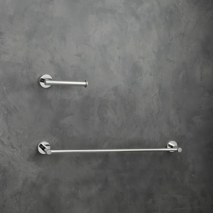 Elegant Furniture & Lighting - Alma 2-Piece Bathroom Hardware Set in Chrome - HWB-11S2PCH veiw 2
