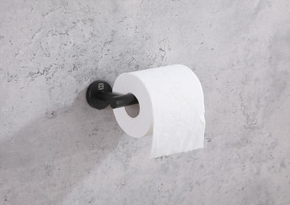 Elegant Furniture & Lighting - Alma 3-Piece Bathroom Hardware Set in Matte Black - HWB-11S3RMBK veiw 4