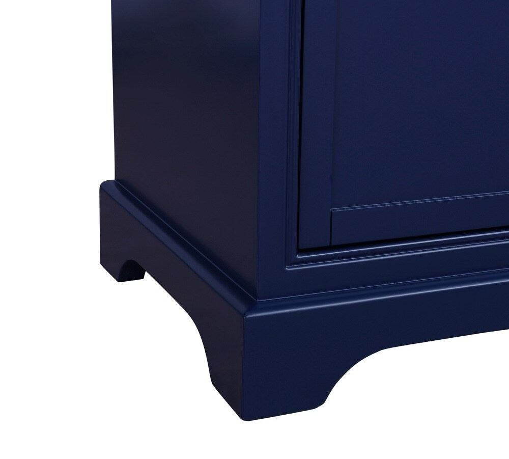 Elegant Furniture & Lighting - Americana 19 inch Single bathroom vanity in Blue - VF15019BL veiw 6