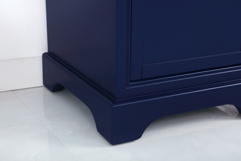 Elegant Furniture & Lighting - Americana 19 inch Single bathroom vanity in Blue - VF15019BL veiw 13