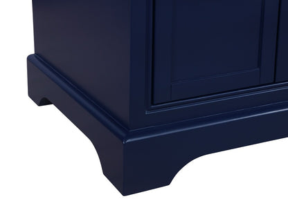 Elegant Furniture & Lighting - Americana 24 inch Single bathroom vanity in Blue - VF15024BL veiw 6
