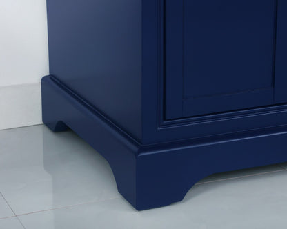 Elegant Furniture & Lighting - Americana 24 inch Single bathroom vanity in Blue - VF15024BL veiw 13