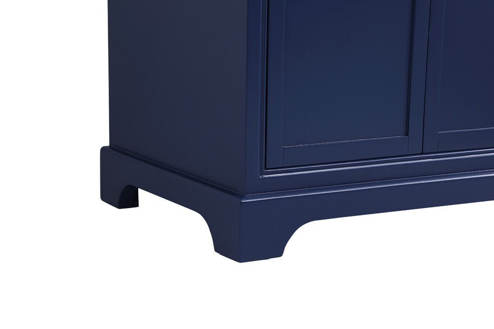 Elegant Furniture & Lighting - Americana 30 inch Single bathroom vanity in Blue - VF15030BL veiw 6