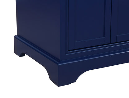 Elegant Furniture & Lighting - Americana 32 inch Single bathroom vanity in Blue - VF15032BL veiw 6