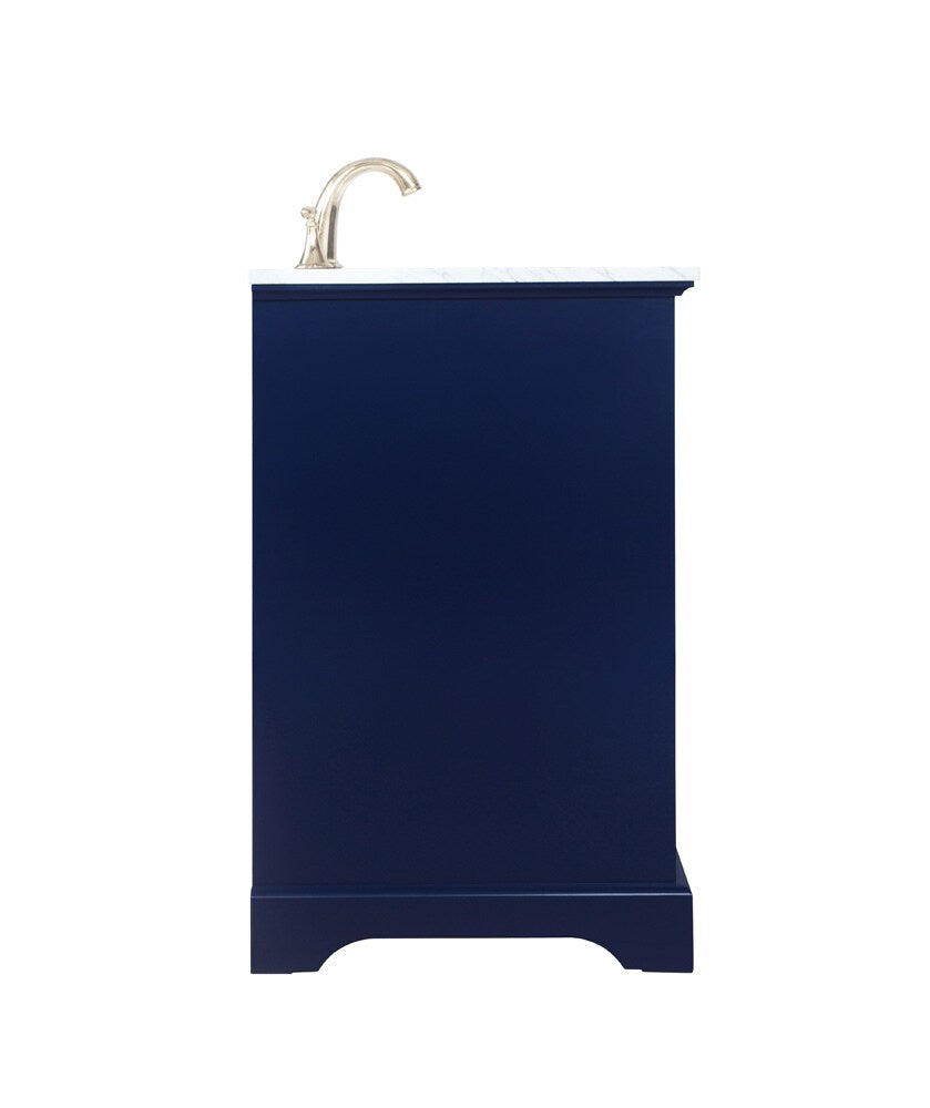 Elegant Furniture & Lighting - Americana 32 inch Single bathroom vanity in Blue - VF15032BL veiw 7