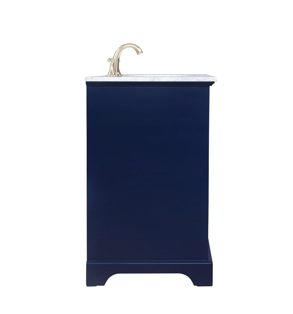Elegant Furniture & Lighting - Americana 36 inch Single bathroom vanity in Blue - VF15036BL veiw 7