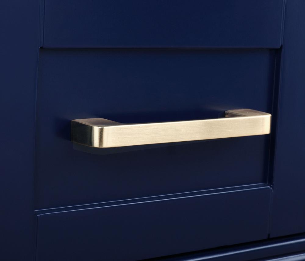Elegant Furniture & Lighting - Americana 42 inch Single bathroom vanity in Blue - VF15042BL veiw 5