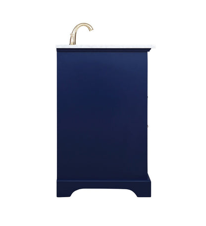Elegant Furniture & Lighting - Americana 42 inch Single bathroom vanity in Blue - VF15042BL veiw 7