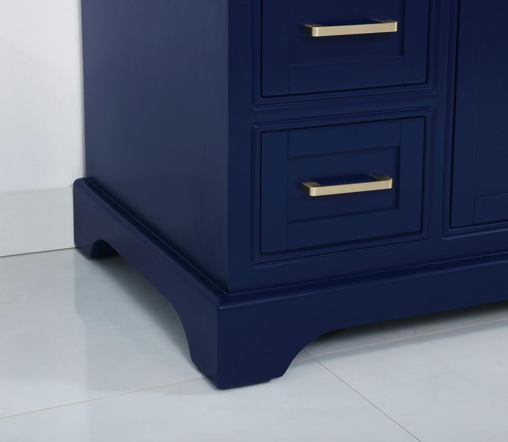 Elegant Furniture & Lighting - Americana 42 inch Single bathroom vanity in Blue - VF15042BL veiw 13