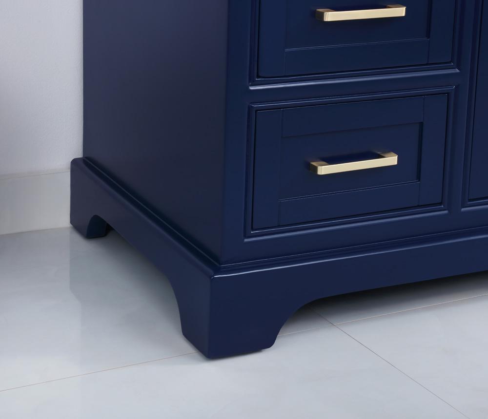 Elegant Furniture & Lighting - Americana 48 inch Single bathroom vanity in Blue - VF15048BL veiw 13