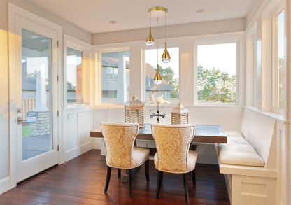 Elegant Furniture & Lighting - Amherst 10 inch LED pendant in satin gold - 3803D12SG veiw 8