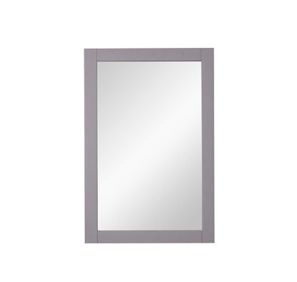 Elegant Furniture & Lighting - Aqua Saturn 22 In. Contemporary Mirror In Light Grey - VM-2002 veiw 1
