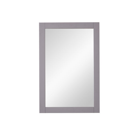 Elegant Furniture & Lighting - Aqua Saturn 22 In. Contemporary Mirror In Light Grey - VM-2002 veiw 1